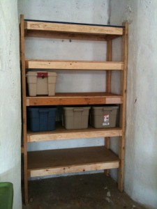 Joshua Smith built some fantastic shelves!